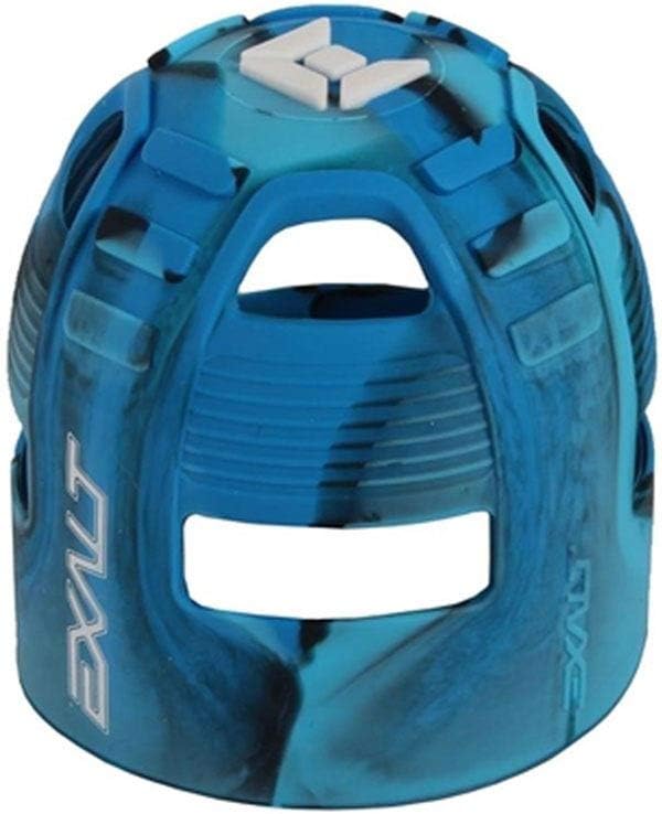 Exalt Paintball Tank Grip - 45-88ci - Blue Swirl