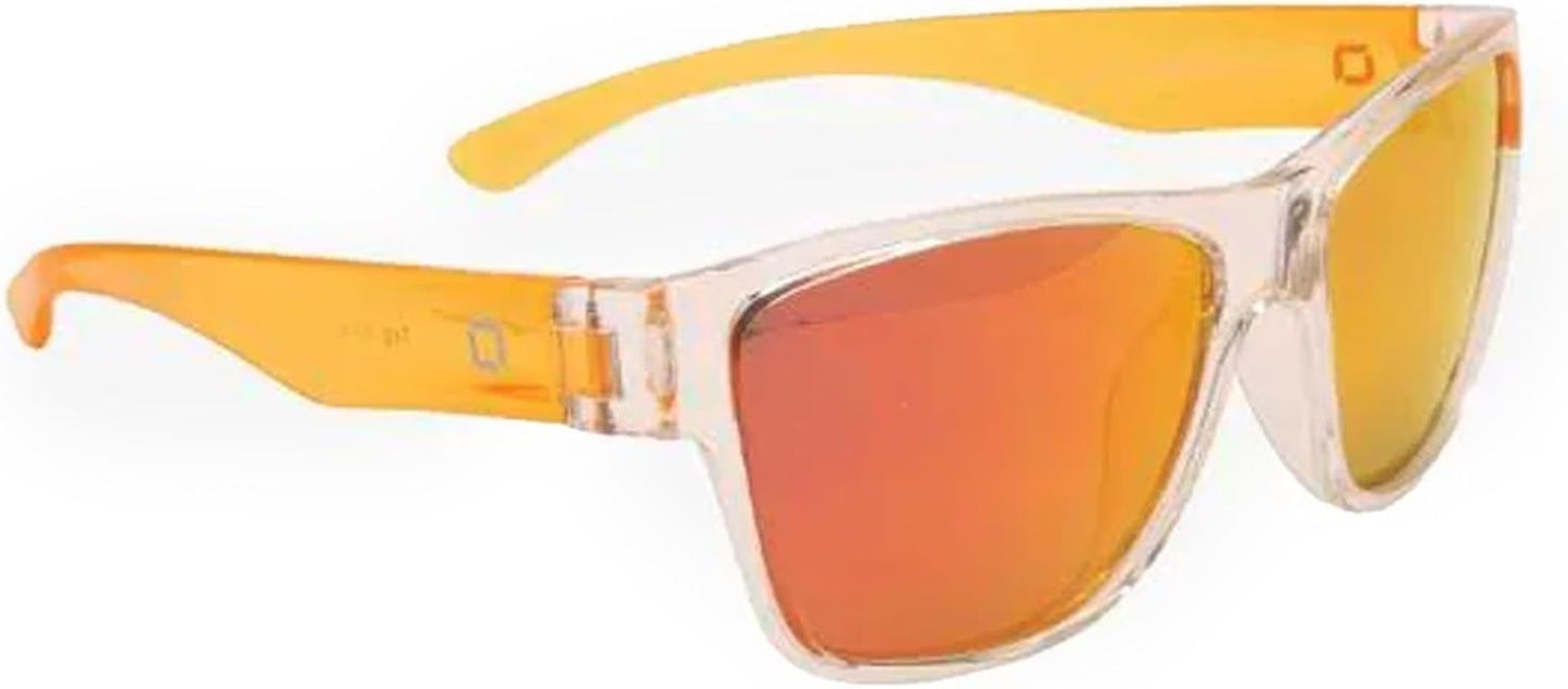 Optic Nerve Tag Polarized Kids Sunglasses – Lightweight Shield Frame, UV Protection, Anti-Glare – Unisex Fit