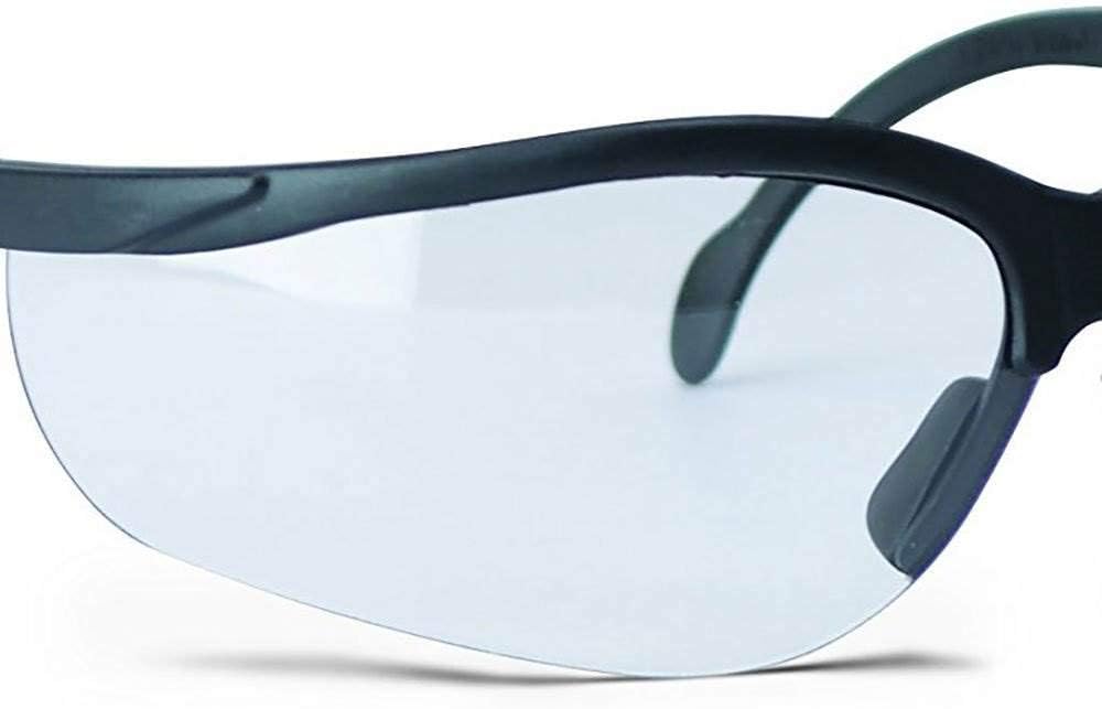 Walker's Sport High-Grade Polycarbonate Lenses Half Frame Soft Rubber Nose Piece Adjustable Safety Shooting Glasses