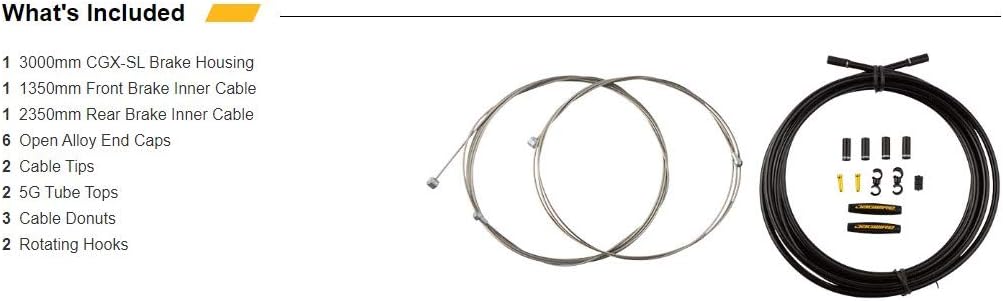 Jagwire Universal Sport Brake Kit (Hyper), Black