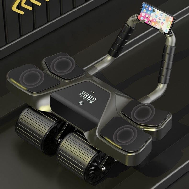2024 New Roller High-Performance Exercise Machine With Automatic Rebound, Multi- layered Anti-Slip