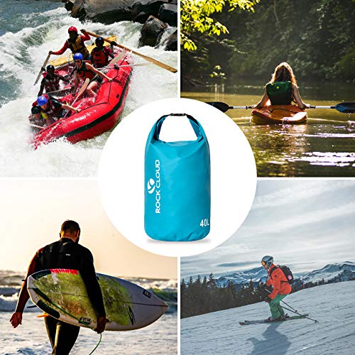 Waterproof Dry Bag 20L for Kayaking Camping Beach Surfing - Pink