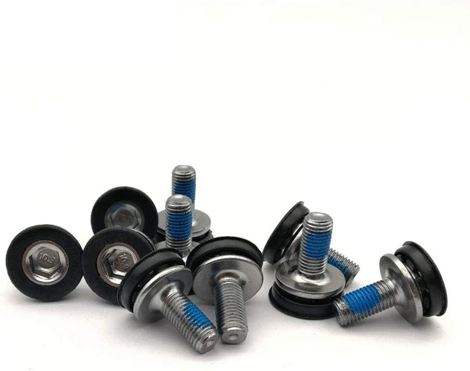 Bike Hex Crank Arm Bolts Spindle 8mm Allen Key Bolt Screws Capless Bottom Bracket for Cycling Bicycle Axle