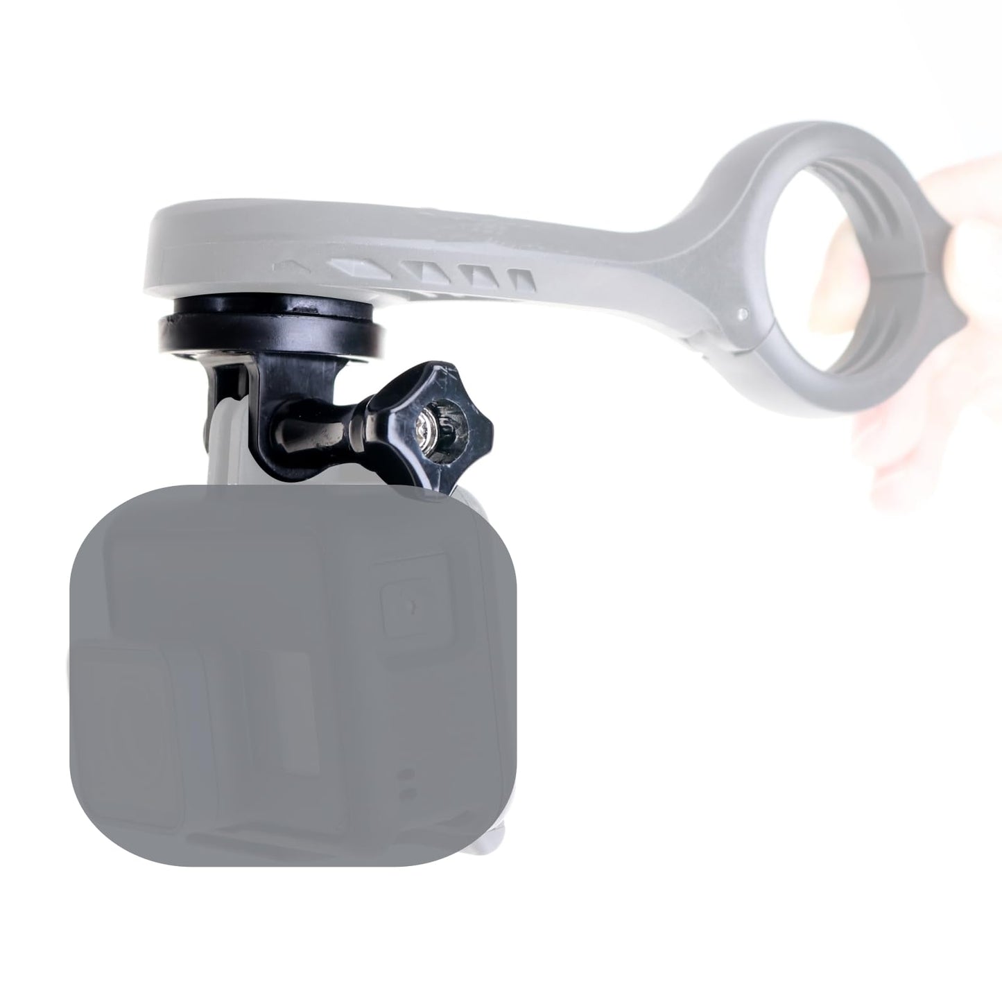 NELboNs Quick Release Sport Action Camera Mount Compatible with IGPS Port M80 Out-Front Bike Bracket Threaded Mount for Bike Lights Holder
