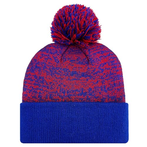 Football Beanie Hat for Men and Women Super Soft Football Knit Pom Beanie Mens Winter Cap