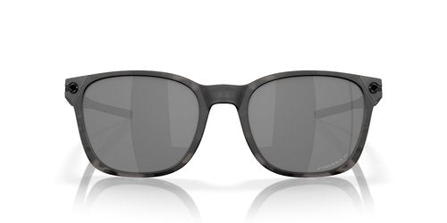 Oakley Man Sunglasses Matte Black Tortoise Frame, Prizm Black Polarized Lenses, 55MM