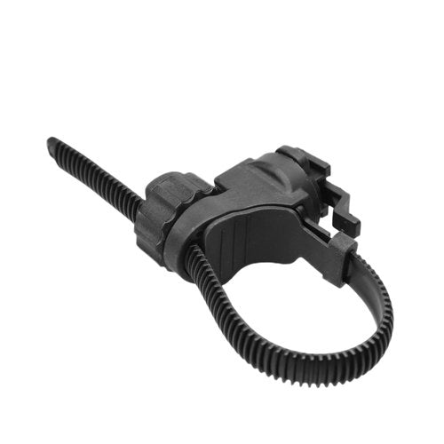 SUKOUSRAM Bike Light Mount Compatible with Bon tra ger Ion Pro RT Light Tension Strap Mount for Out Front Handlebar Adjustable Light Holder for Road Mountain Bicycle