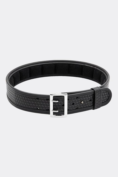 Bianchi 7965 Black Ergotek Sam Browne Belt with Chrome