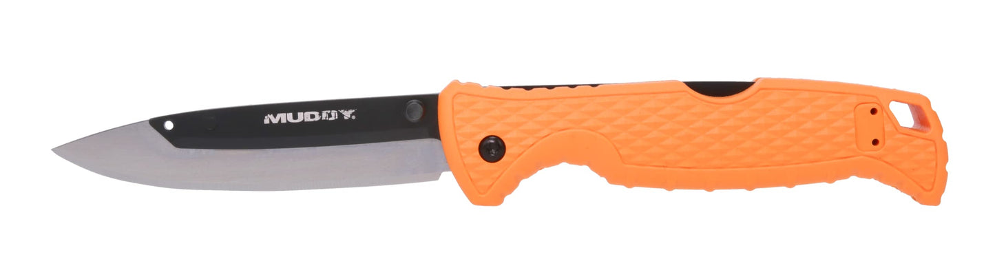 Muddy SWAP Replace-A-Blade Collection - Interchangeable Blade Folding Knives with Durable 420J2 Steel Blades and Slip-Resistant GFN Handle