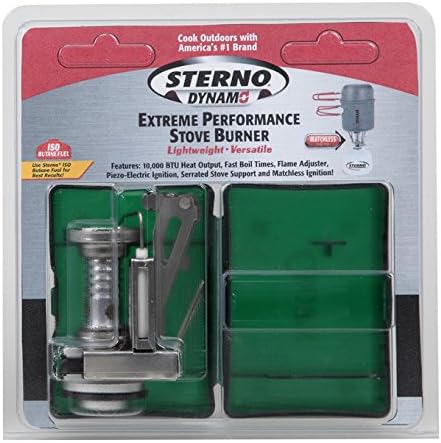 Sterno 50140 Dynamo Burner with Piezo, Multicolor