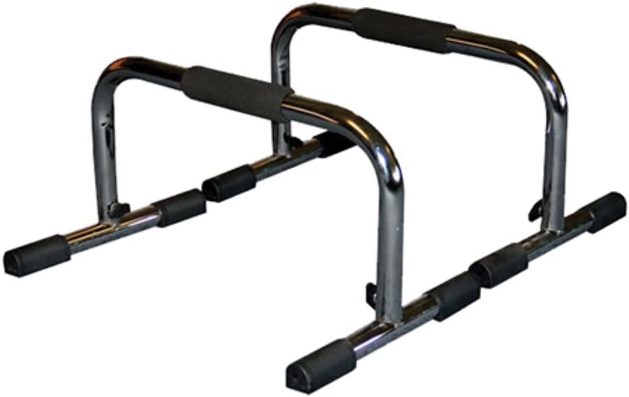 JFIT Pro Push Up Bar Stand, Set of 2 Bars - Made in Taiwan - UPDATED STYLE - 9" or 11" Options - NEW Thicker Grips and Non-Skid Feet for Enhanced Push Ups