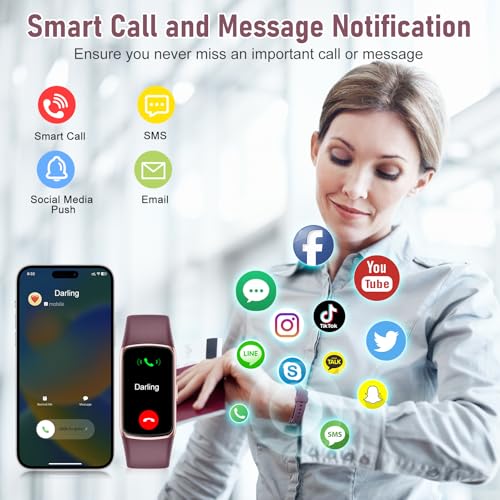 Zeacool Bordeaux Fitness Tracker with Heart Rate Blood Oxygen Sleep Monitor 123 Sports Modes Waterproof Smartwatch