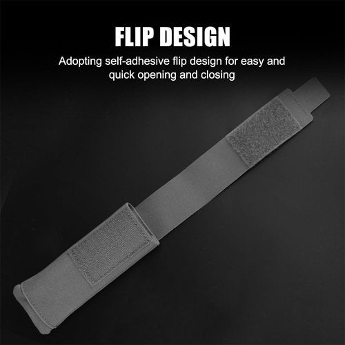 Tactical Flashlight Holster, Molle Flashlight Torch Pouch, Vertical Small Tool Bag Organizer for Camping Hiking Climbing Backpack Belt