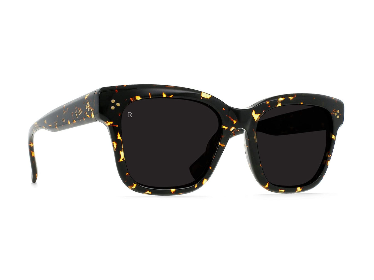 RAEN Breya Women's Square Sunglasses, Cosmos Tortoise/Dark Smoke, 54mm