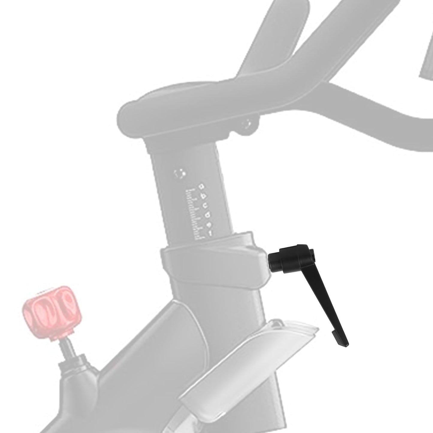 Exercise Bike Seat an Handle Height bar Adjustment Lever Replacement Parts for Peloton Spin Bike Adjuster Handle Adjustable Alloy L-Handle Accessories
