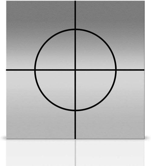 AdirPro Reflective Target Sheets 50x50mm for Total Stations - Pack of 10