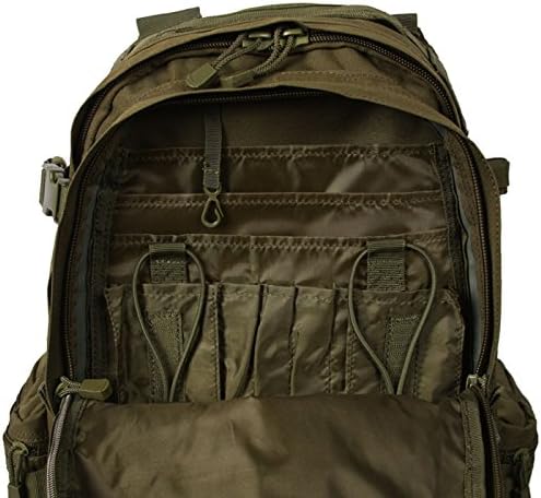LAPG Operator Tactical Backpack, Adjustable Outdoor Operation Backpack with MOLLE System, Hiking Knapsack - Black