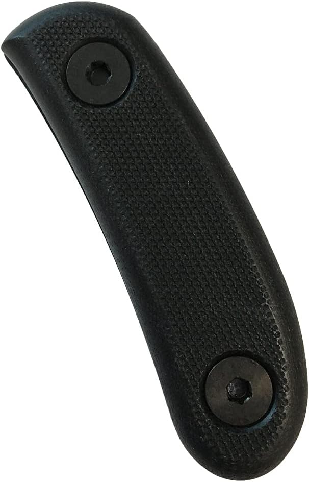ESEE Candiru Knife Handle Scales, Compatible with Fixed Blade Hunting Knife, Camping Knives Grip Upgrade for Survival, Tactical, Hiking & Outdoor Use, Cool Gifts for Men (Orange G10)