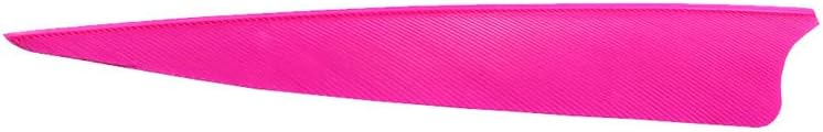 Letszhu Archery Arrows Feather Fletching 4 Inch Real Turkey Vanes for Hunting Target Shooting (25 Pack)