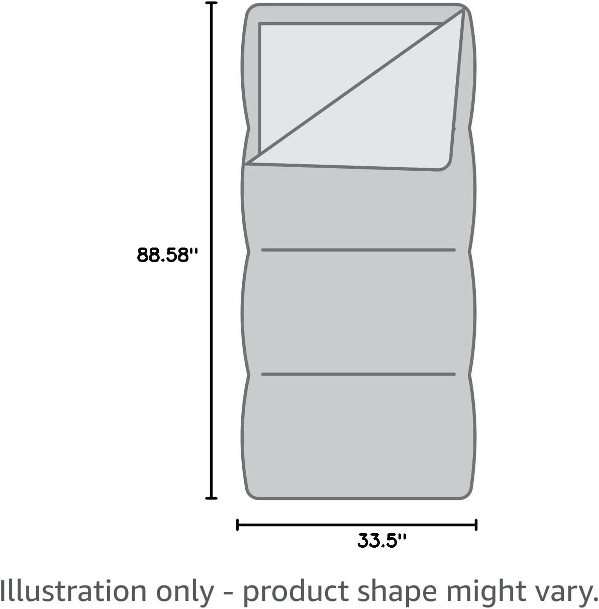 Mil-Tec Trilaminate Durable Waterproof Lightweight Breathable Tactical Outdoor Camping Hiking Generous Cut Sleeping Bag Cover with Zip Closure | Suitable for Various Sleeping Bags