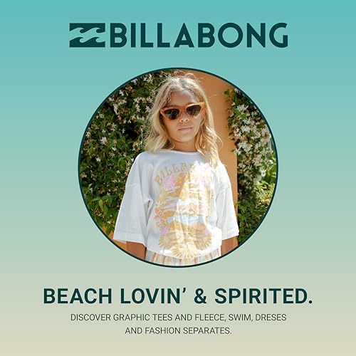 Billabong Girls One-Piece Swimsuit with UPF 50+ Sun Protection, Quick Drying Bathing Suit