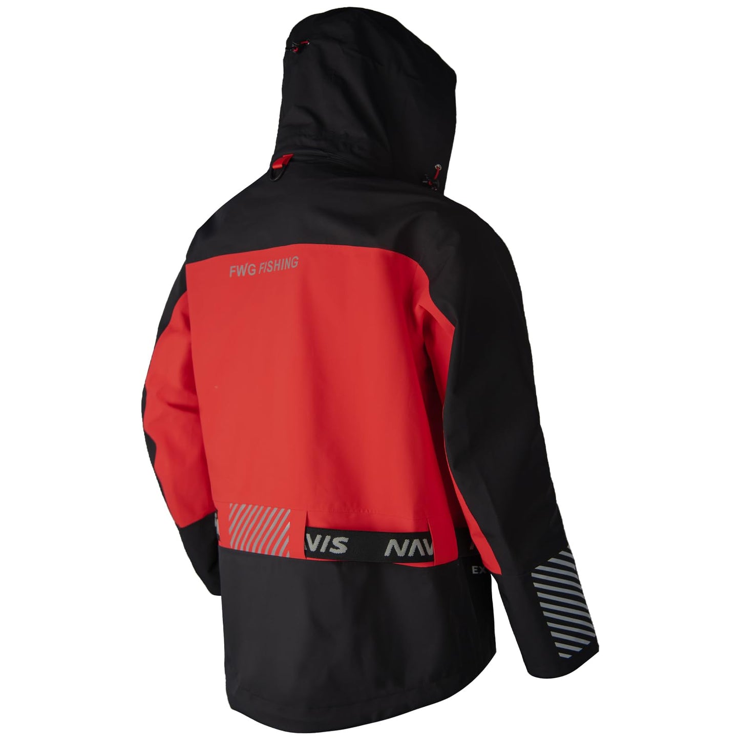 FWG Ice Fishing Jacket - Waterproof Outdoor Gear|Ultimate Protection(Red,Large)