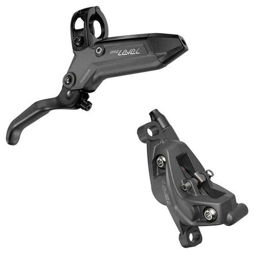 SRAM, Level Bronze Stealth 4P, MTB Hydraulic Disc Brake, Rear, Post mount, Grey