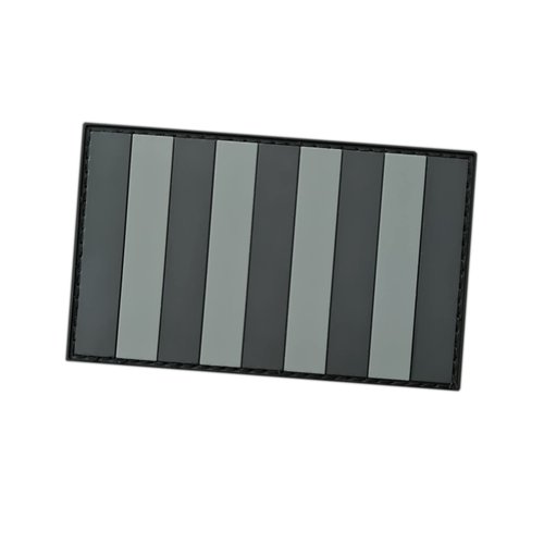 Rebellious Stripes Sons of Liberty Flag Morale PVC Patch (Blackout Subdued)