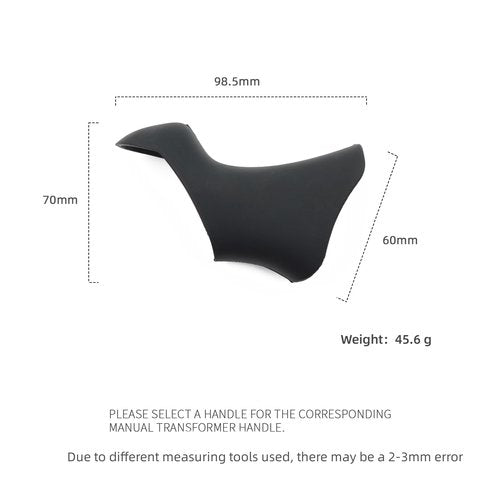 SUKOUSRAM Bike Brake Levers Hoods Compatible with ST-2300 ST-3400,Pair of Black