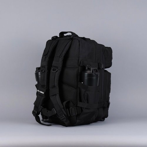 WOLFpak 45L Backpack (Alpha Black) Camping, Hiking, Gym Backpack