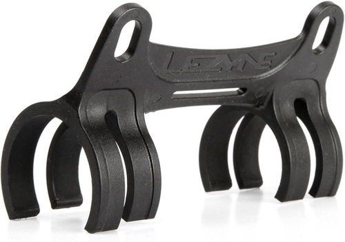 Lezyne Hv Pump Mount with Straps, Black, One Size
