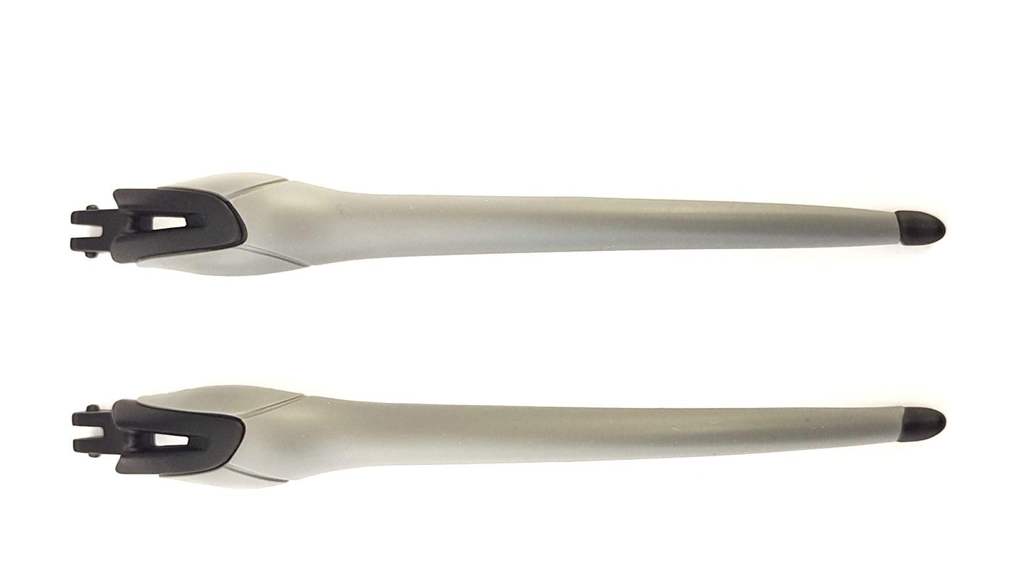 Caulo Replacement Temple Arm Legs Compatible w Oakley Radar EV Path OO9208 Pitch OO9211 Advancer OO9442 Glass Sunglass Frames (Grey - 1 Pair)