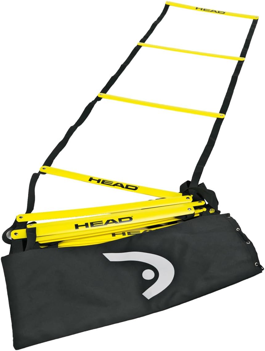 HEAD Unisex_Adult Agility Ladder Tennis Accessories, Black, Standard Size