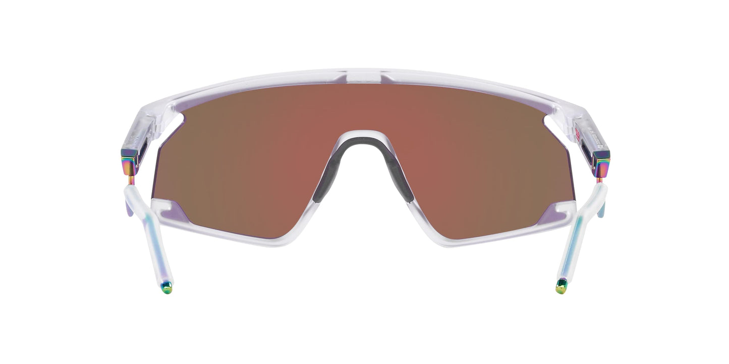 Oakley Bxtr Prizm Sunglasses Mt Clear/Prizm Violet, One Size