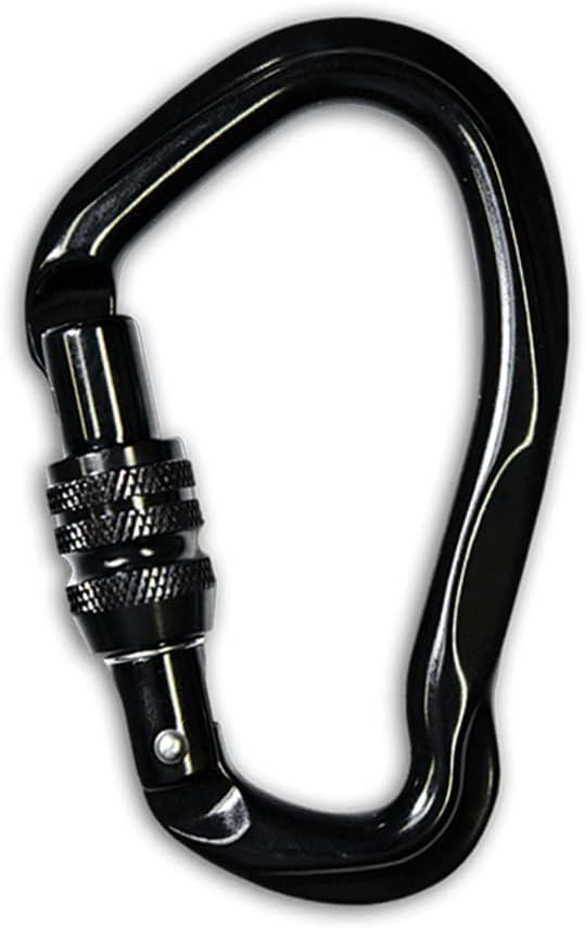 Muddy Outdoors Safety Harness Heavy-Duty Aluminum/Steel Easy to Use One-Hand Design Carabiners for Tree Climbing & Hunting