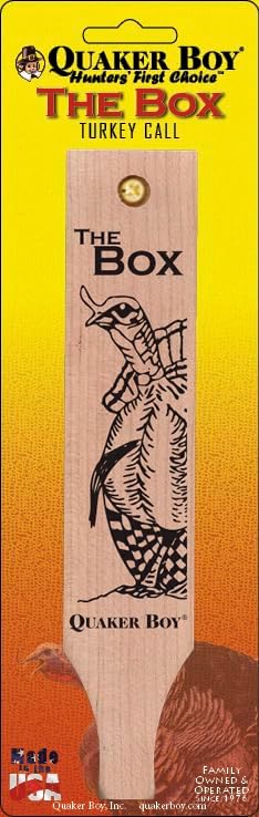 Quaker Boy - The Box Turkey Box Call, Wood
