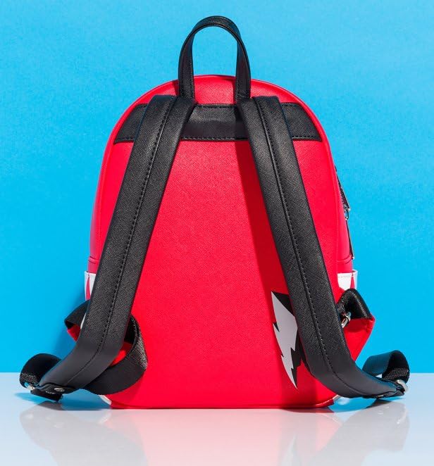 Loungefly Power Red Ranger Cosplay Mini Backpack Toyz N Fun Exclusive