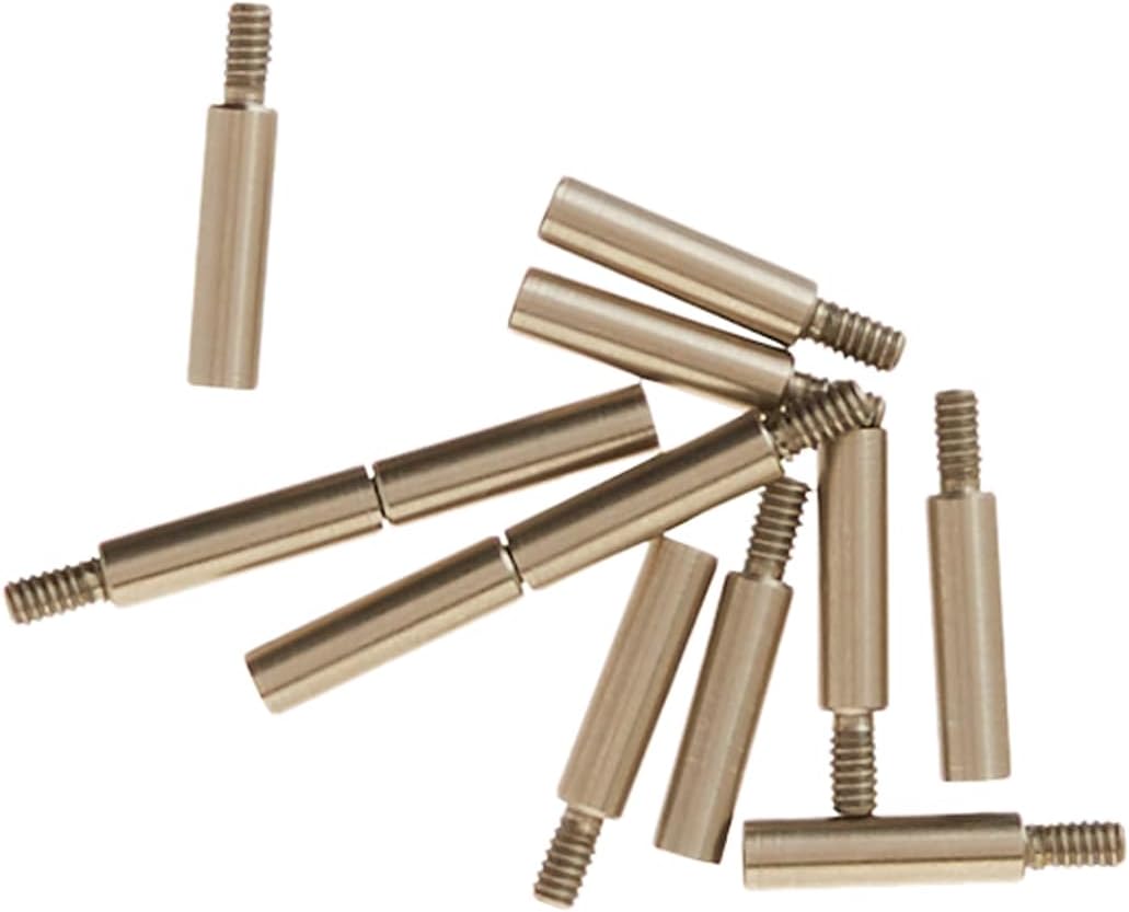 Gold Tip Fact Weight Module Screws for Pierce 20 Grain (12 Pack), Silver, Small