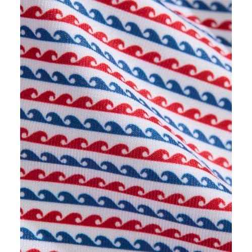 vineyard vines Boys Boys' Printed Sankaty Polo