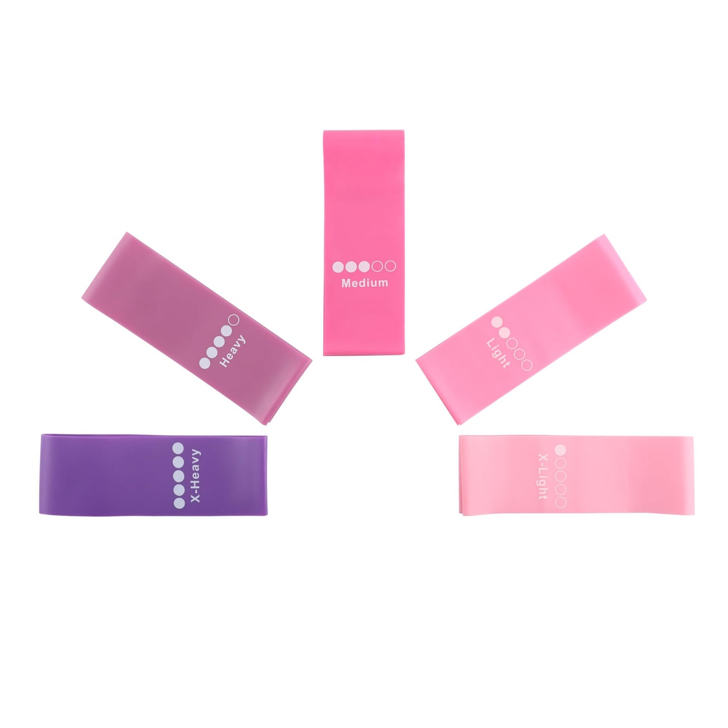 Generic Resistance Loop Exercise Bands Exercise Bands for Home Fitness, Stretching, Strength Training, Natural Latex is Non Toxic and Odorless Not curl,Elastic Workout Bands for Women Men.