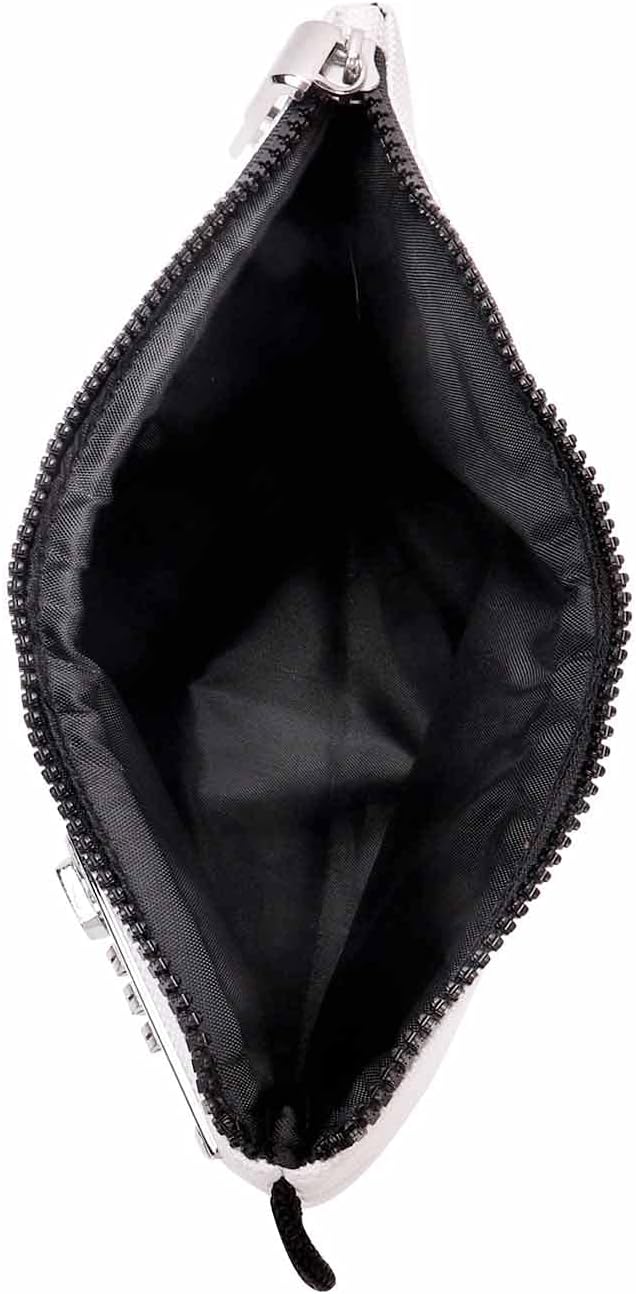 Vaultz Money Bag with Lock - 5 x 7 Inch, Men & Women's Locking Accessories Pouch for Cash, Bank Deposits, Wallet, Medicine, Phone and Credit Cards - BERRY