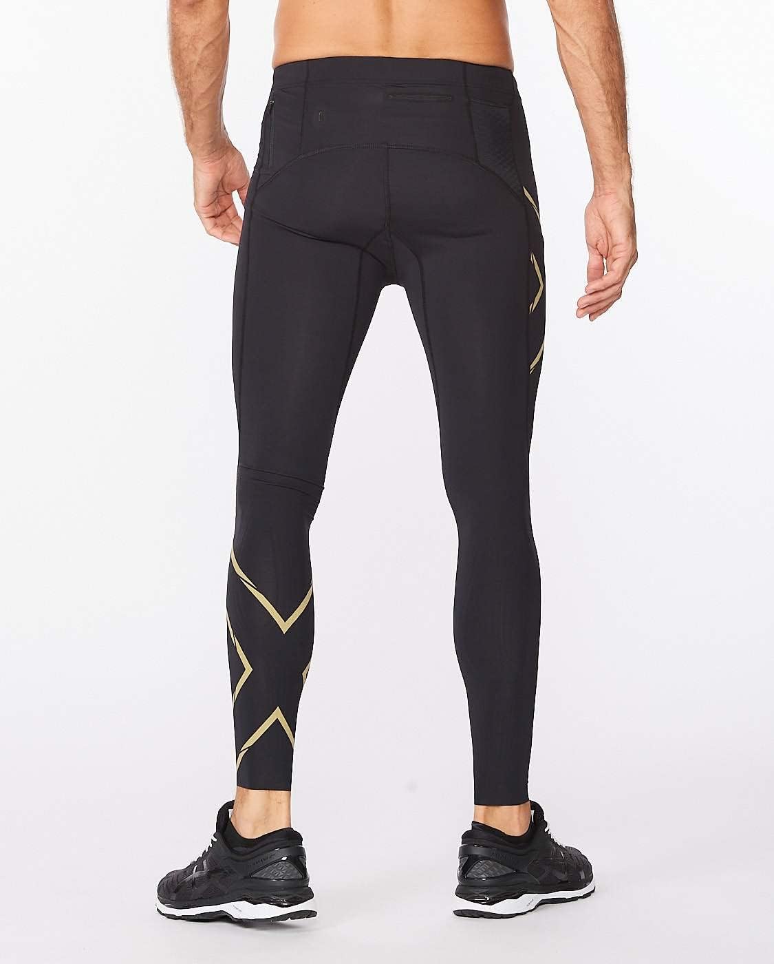 2XU Men's Light Speed Compression Tights - Lightweight & Flexible Support for Improved Running Performance