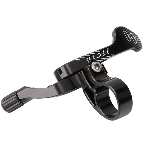 JFOYH Mountain Bike Dropper Post Remote Lever Kit for External and Internal Routing Dropper Seatpost - Blue