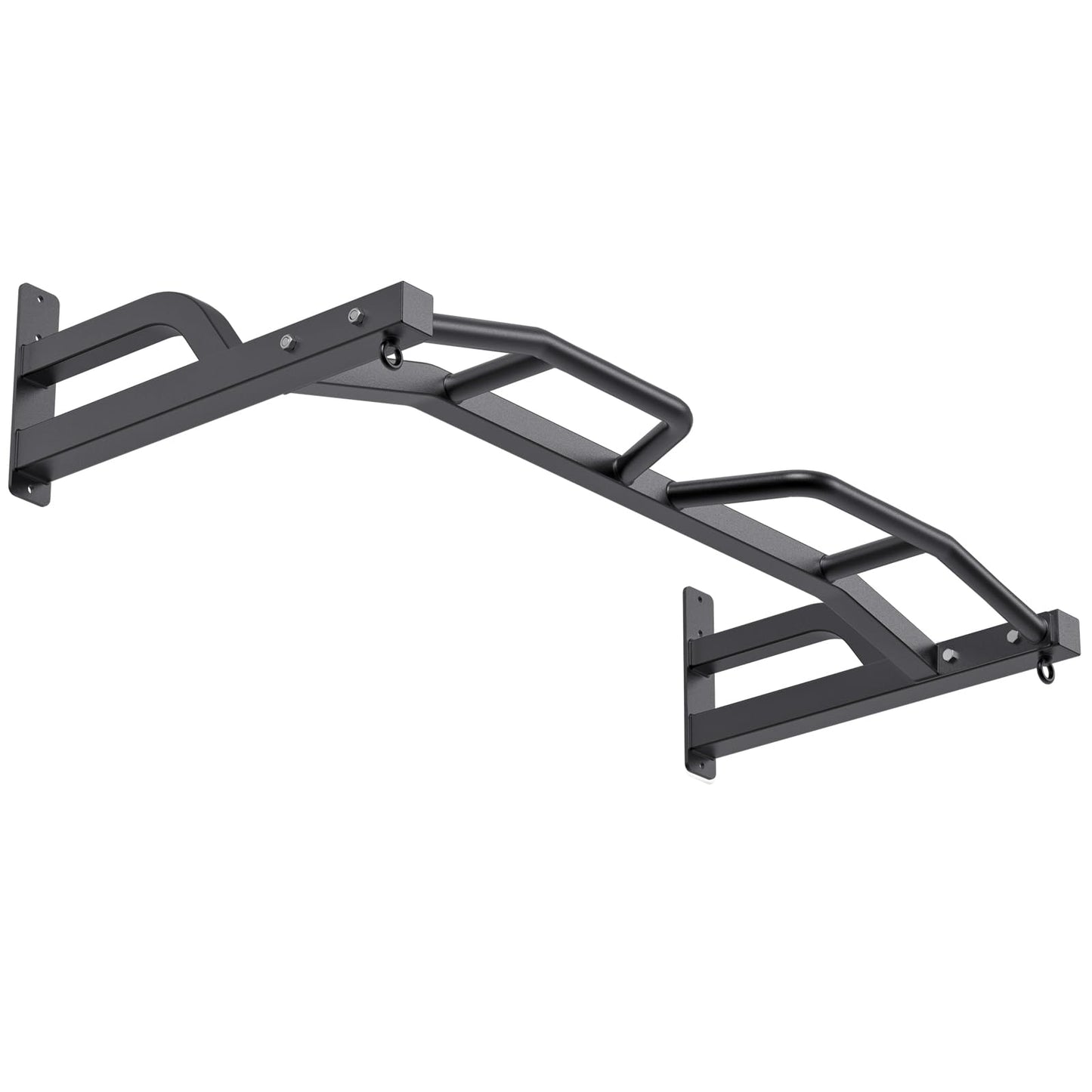 Kipika 48" Heavy Duty Wall Mounted Pull Up Bar,Multi Grip Chin Up Bar, Home Gym Workout Bar for Strength Training Exercise,Body Workout Home Gym System