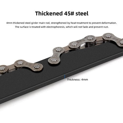 Oumers Bicycle Chain Whip Wrench, Bike Flywheel Removal Tool Lockring Sprocket Removal Wrench Bicycle Cassette Removals Tool Lockring Sprocket Remover