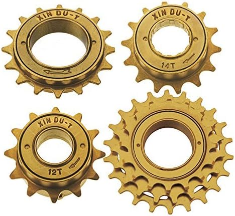 SENQI Bike Freewheel Sprocket Gear Single Speed 12T 14T 16T and 3 Speed