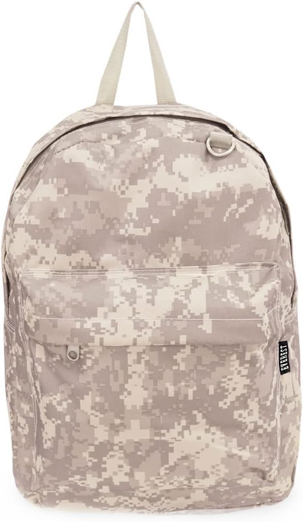Everest Digital Camo Backpack, Digital Camouflage, One Size,DC2045CR-DCAMO