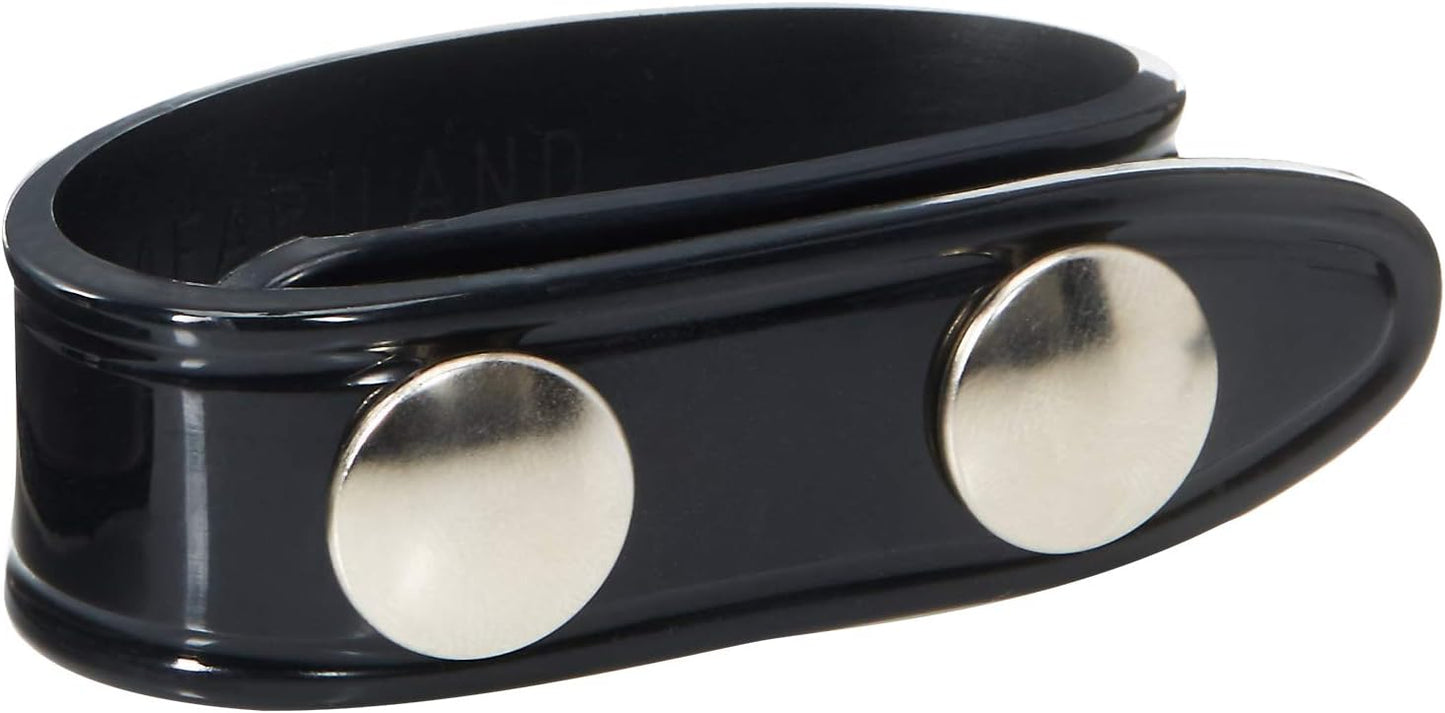 Safariland Duty Gear Chrome Snap Belt Keeper (4PACK) (High Gloss Black)