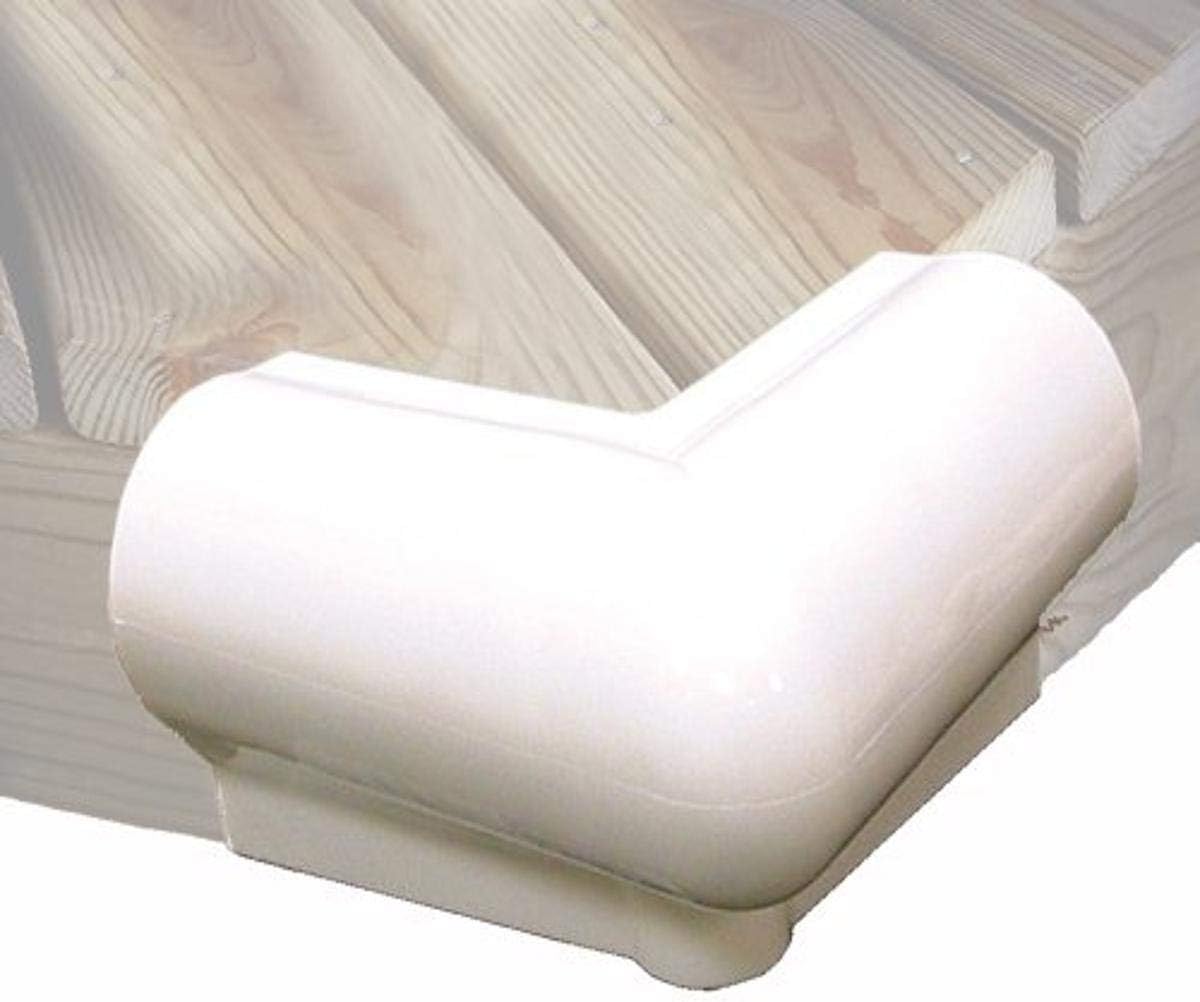 Taylor Made Products 90 Degree Vinyl Dock Corner Bumper (White)