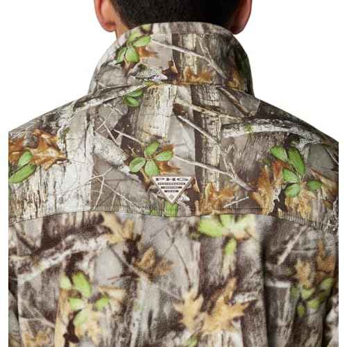 Columbia mens Phg Fleece Overlay Ii 1/4 Zip